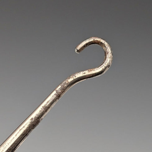 1897 年英國古董純銀手柄大紐帶掛鉤 Henry Matthews